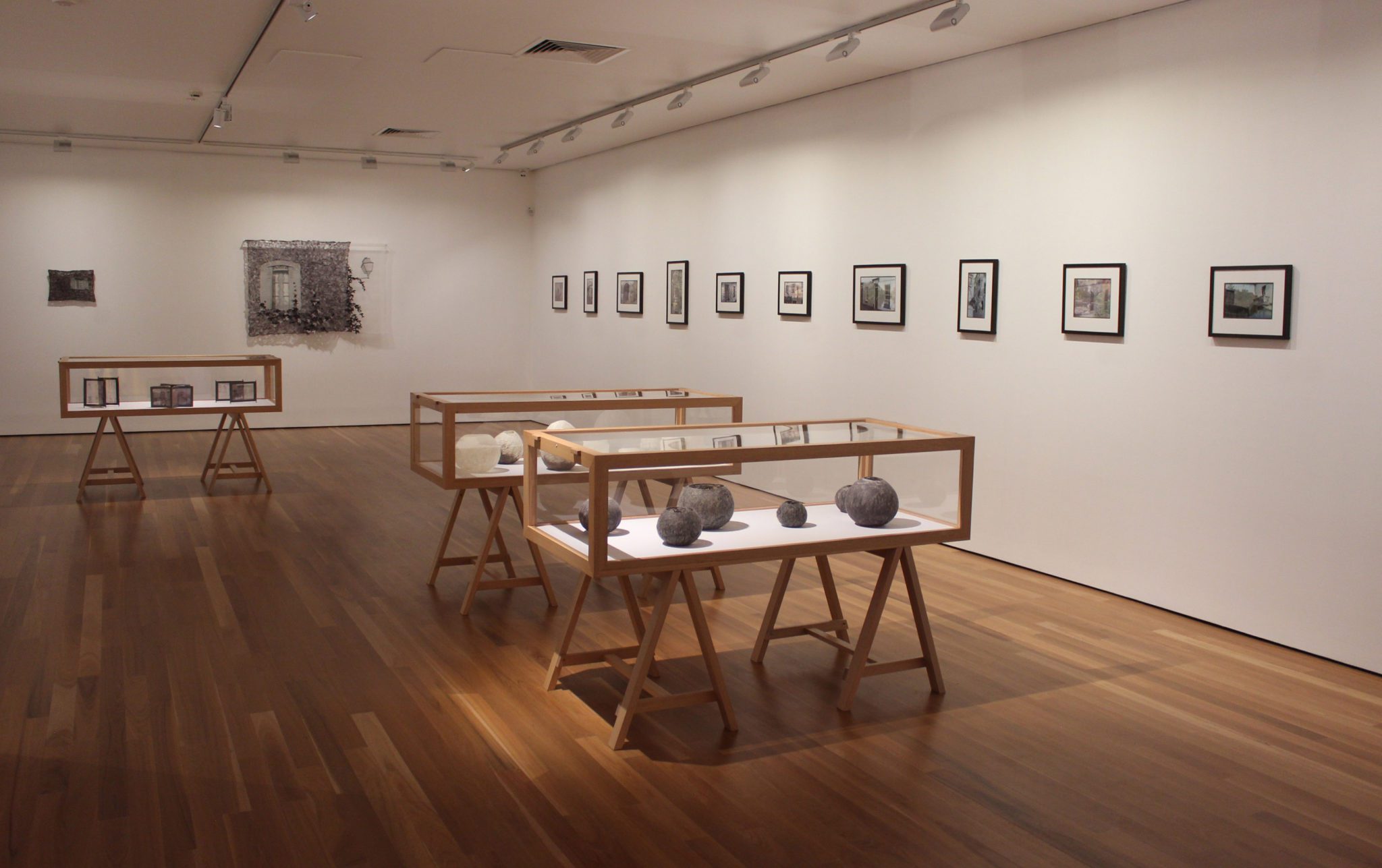 Exhibition documentation of Transparent Reflection: Andrea McCallum, shown Gallery 6, Latrobe Regional Gallery, 2020.