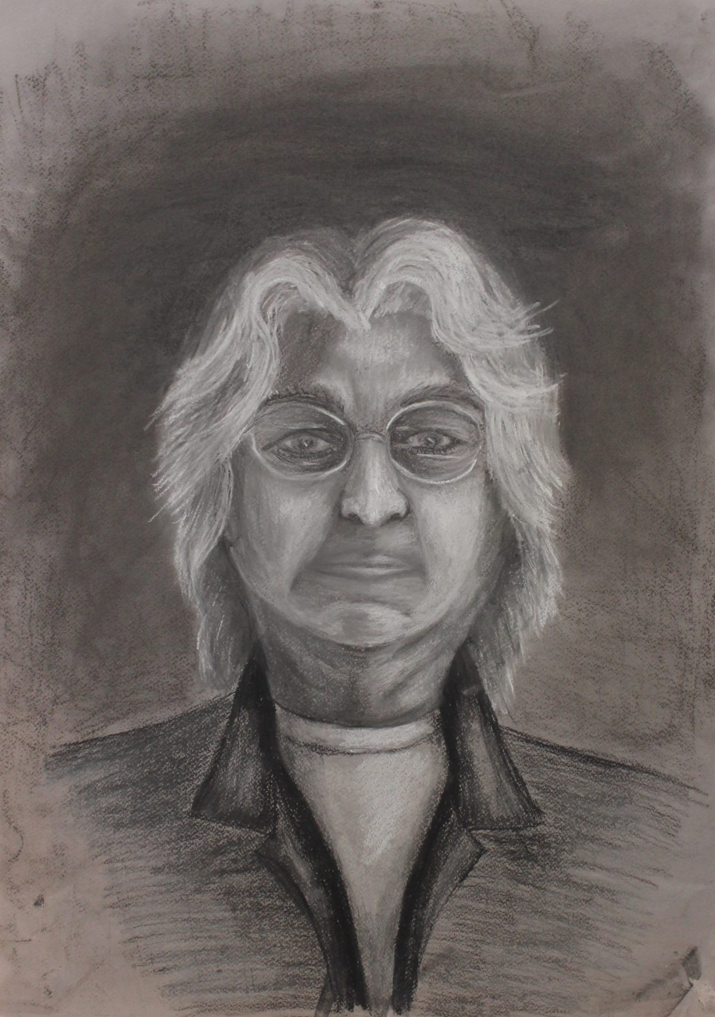 Image Credit: Nola Matthews, Self Portrait, 2016, charcoal on paper. Collection of the artist.